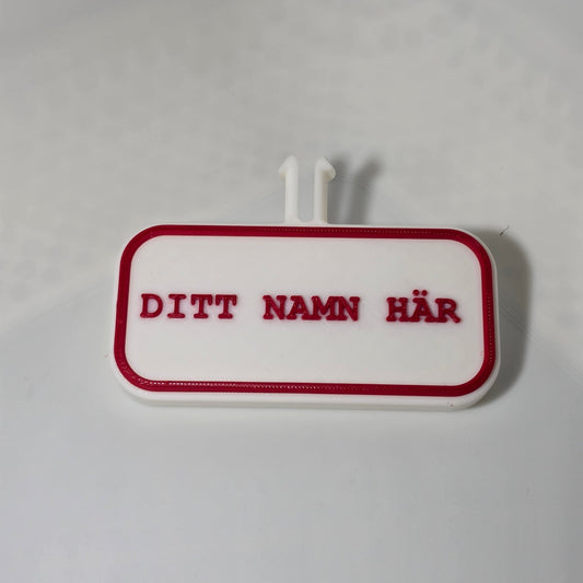 Personlig registreringsskylt Bobby Car BIG